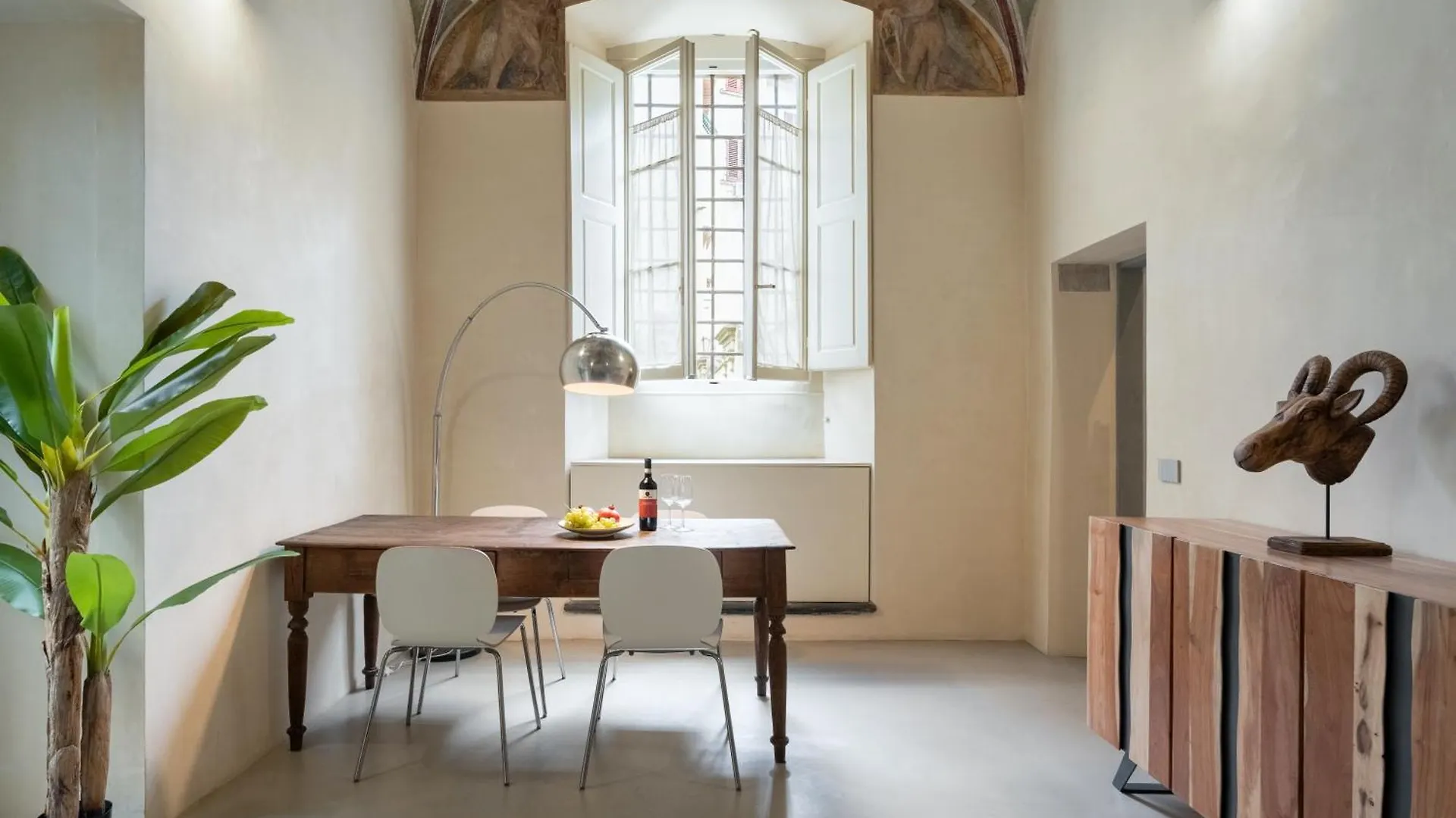 Keys Of Italy - Benci 20 Fresco - Frescoes One Bedroom Santa Croce Florence Italy